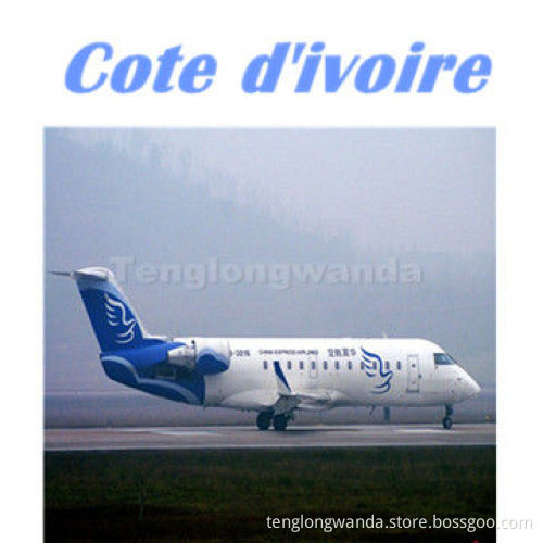 Air cargo freight to Abidjan, Cote d' Ivoire, from Hong Kong, Shanghai